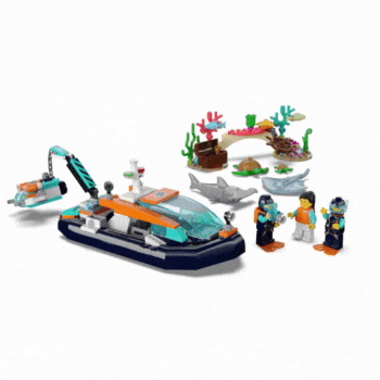 Barca pentru scufundari de explorare Lego City 60377 Lego